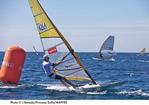 New Zealand RS:X Boardsailor Tom Ashley 